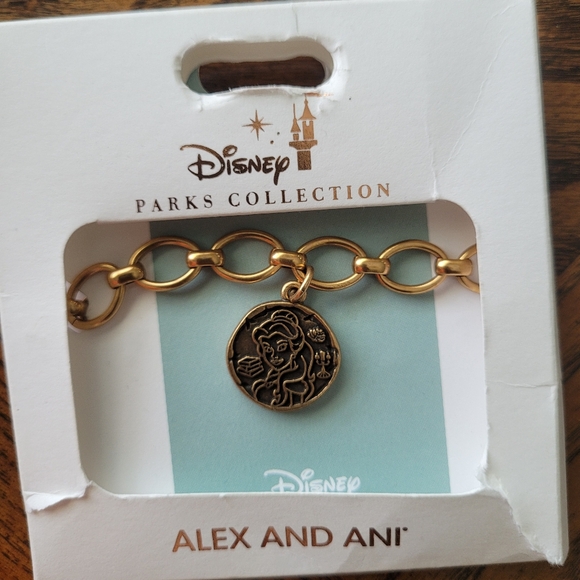 Disney Beauty and the Beast Belle Chain Link Bracelet by Alex and Ani - Picture 4 of 8